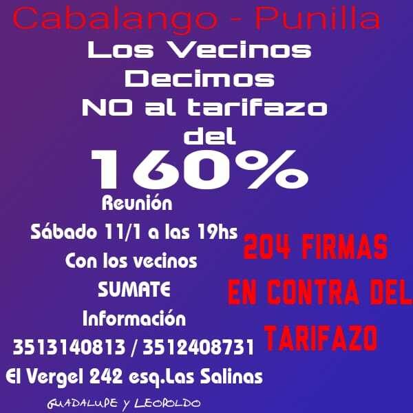 DECILE NO AL TARIFAZO