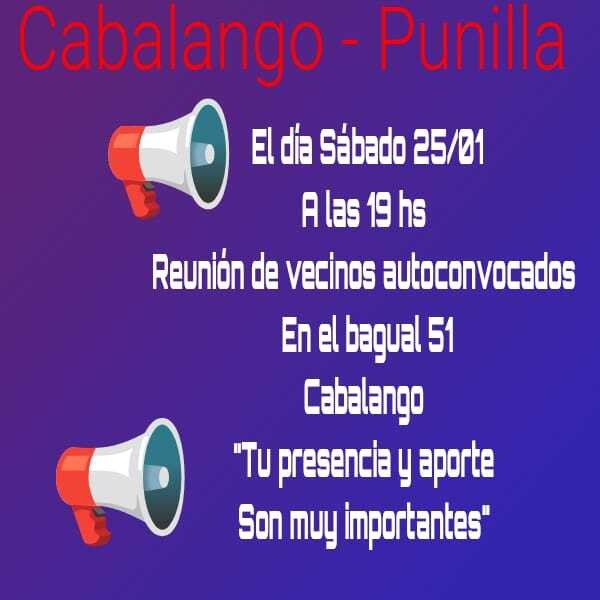 VECINOS AUTOCONVOCADOS
