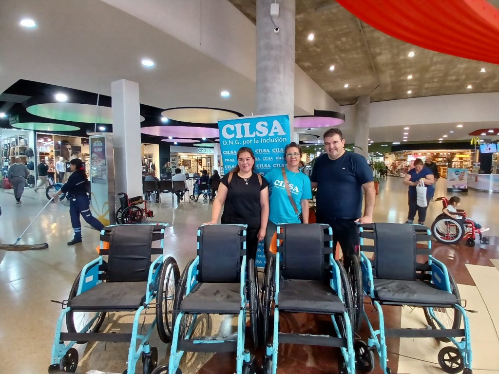 SILLAS DE RUEDAS PARA CABALANGO, GRACIAS CILSA!