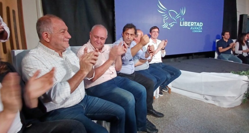Juez, de campaña con La Libertad Avanza en Valle Hermoso
